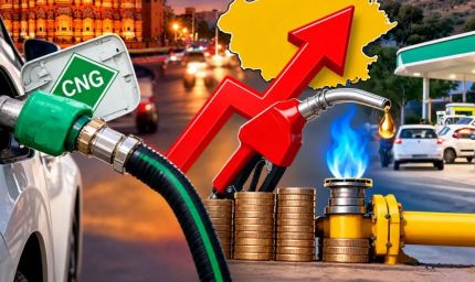 Rajasthan CNG-PNG Price Hike: महंगाई का झटका! आधी रात से बढ़े CNG-PNG के दाम, जानें नए रेट