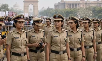 दिल्ली में प्रदर्शन के बीच सुरक्षा सख्त, यूपी-हरियाणा से बुलाई गईं 1,000 महिला पुलिसकर्मी