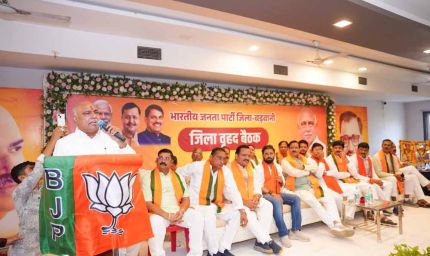 हेमंत खण्डेलवाल ने बड़वानी, खरगोन और खंडवा में की बैठकें, मीसाबंदियों का किया सम्मान