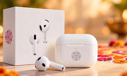 Apple का दिवाली धमाका! ₹17,900 में लॉन्च हुए रंगोली डिजाइन वाले Special Edition AirPods 5