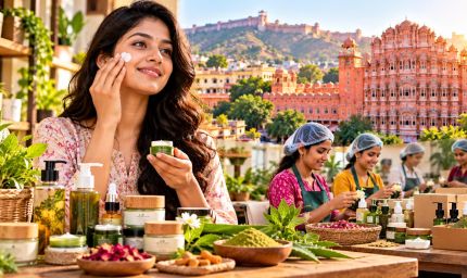 जयपुर में हर्बल स्किनकेयर का बढ़ा क्रेज, बिक्री में 40% उछाल से 20 हजार लोगों को मिला रोजगार