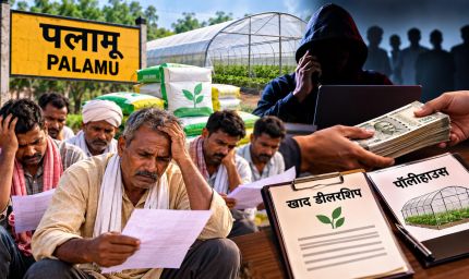 पलामू में ₹77 लाख की ठगी, खाद डीलरशिप और पॉलीहाउस के नाम पर 18 लोग बने शिकार