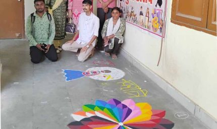 युवा उत्सव में वाद-विवाद एवं रंगोली प्रतियोगिता हुई सम्पन्न