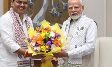 मुख्यमंत्री भजनलाल शर्मा ने PM मोदी से की मुलाकात, कैबिनेट में अभिनंदन प्रस्ताव पारित होने के बाद बढ़ी चर्चा