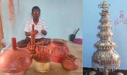 कोंडागांव के ढोकरा शिल्पकार बन्नूराम बैद का शिल्प गुरु अवार्ड 2025 के लिए चयन