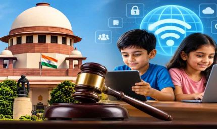 बच्चों के इंटरनेट इस्तेमाल पर पूरी पाबंदी के खिलाफ सुप्रीम कोर्ट, बताया मौलिक अधिकार