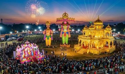 रांची में 70 फीट के रावण का होगा दहन, मोरहाबादी मैदान में बनेगी दो मंजिला सोने की लंका