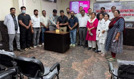 जयारोग्य अस्पताल में मनाया गया वर्ल्ड ट्रॉमा डे, डॉ. जितेंद्र अग्रवाल बोले- ट्रॉमा में शुरुआती समय बेहद महत्वपूर्ण