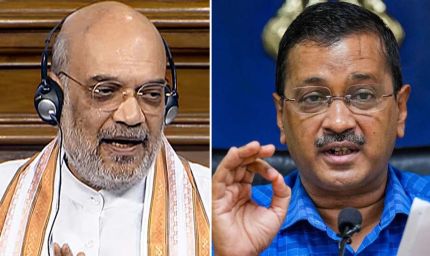 केजरीवाल का अमित शाह पर हमला, बोले- कानून-व्यवस्था संभलती नहीं, यहां देंगे ज्ञान