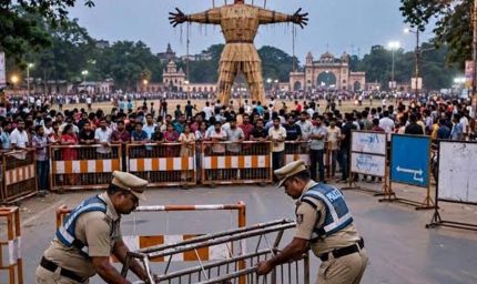 पटना में 20 अक्टूबर को रावण वध पर ट्रैफिक अलर्ट, सुबह 11 बजे से गांधी मैदान के रास्ते बंद