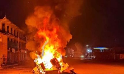 मणिपुर में फिर भड़की हिंसा, सात की मौत; धमाके में 3 CRPF जवान घायल