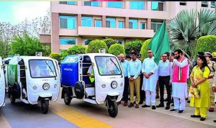 गुरुग्राम में अब इलेक्ट्रिक वाहनों से उठेगा घर-घर का कूड़ा, 5 साल के लिए दो एजेंसियों से करार