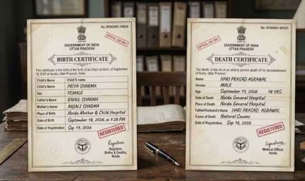 भोपाल में 75 निजी अस्पतालों पर कार्रवाई, जन्म-मृत्यु प्रमाणपत्र में लापरवाही पर जुर्माना