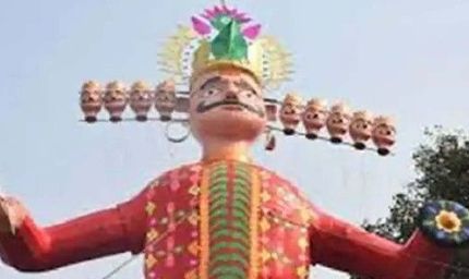 बिलासपुर में जलेगा 80 फीट का रावण, साइंस कॉलेज मैदान में दशहरे की तैयारी