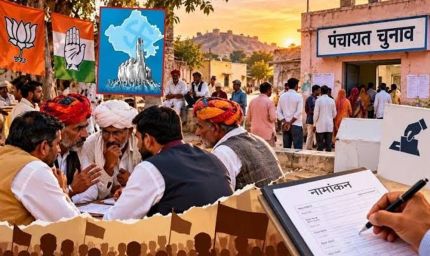 राजस्थान पंचायत चुनाव: BJP-कांग्रेस के 40 से ज्यादा दिग्गजों की प्रतिष्ठा दांव पर, परिवार के सदस्य मैदान में