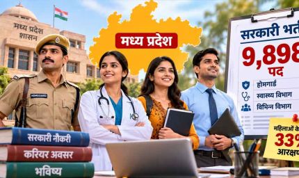 MP में 9,898 सरकारी पदों पर भर्ती का मौका, नवंबर में जारी होगा शेड्यूल