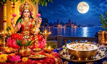 शरद पूर्णिमा 25 अक्टूबर को, मां लक्ष्मी की पूजा और चांदनी में खीर रखने की परंपरा।