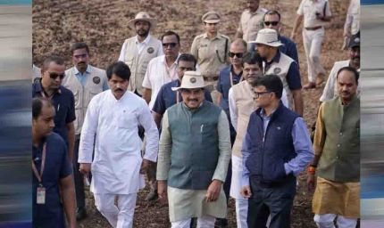 सीएम डॉ. मोहन यादव बोमा स्थल पहुंचे, कृष्णमृग और नीलगायों के स्थानांतरण अभियान का किया निरीक्षण