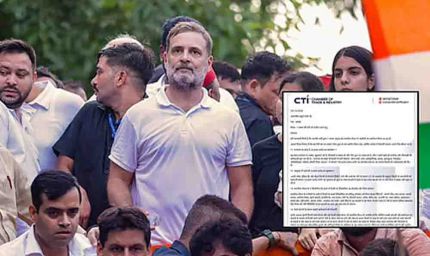 हम लड़ाई नहीं चाहते’, व्यापारियों ने राहुल गांधी को दी 20 मिनट की चुनौती, मिलने के लिए लिखा पत्र
