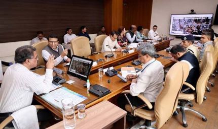 मुख्य सचिव बर्णवाल ने की आर्मी डे परेड की तैयारियों की समीक्षा