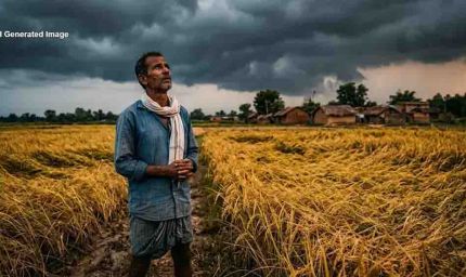 छत्तीसगढ़ में चक्रवाती तूफान का अलर्ट, बारिश से 1 करोड़ एकड़ में खड़ी धान की फसल पर संकट