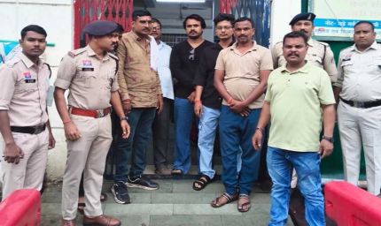 रायपुर में जुए के फड़ पर पुलिस का धावा, दिवाली से पहले 19 पत्तेबाज दबोचे
