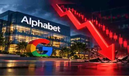 Alphabet के शेयरों में भारी गिरावट, 5 मिनट में 48 लाख करोड़ रुपये की वैल्यू साफ!