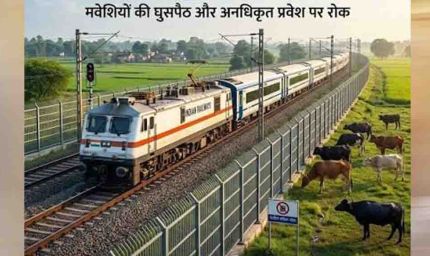 बुधनी-बरखेड़ा रेल लाइन पर ट्रेनों की रफ्तार बढ़ाने की तैयारी, वन्यजीवों के लिए होगी फेंसिंग