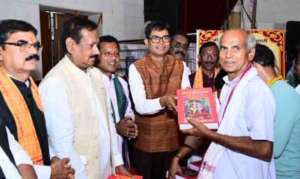 प्रभु श्रीराम का जीवन संघर्ष, त्याग, सेवा और मर्यादा की प्रेरणा देता है: वित्त मंत्री ओ.पी. चौधरी