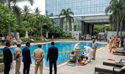 बेंगलुरु के 5-स्टार होटल में बड़ा हादसा, स्विमिंग पूल में करंट लगने से 2 विदेशियों की मौत; कई घायल