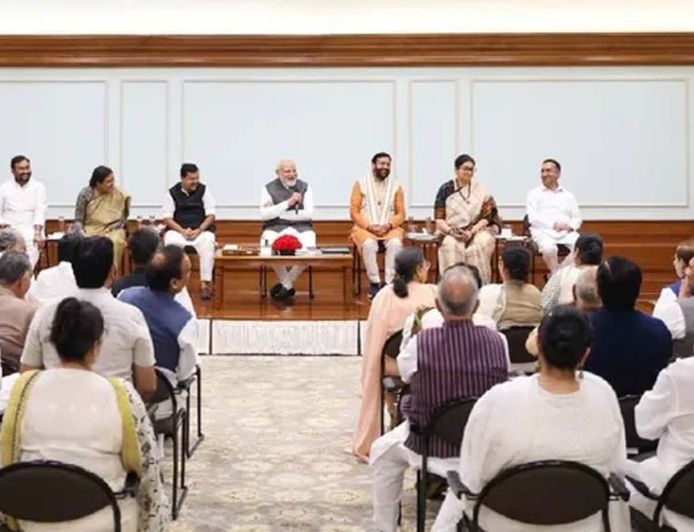 PM मोदी ने हरियाणा विधायकों से कहा- ‘हरियाणा वालों, राम-राम क्यों नहीं की’, मिनटों में बदला माहौल