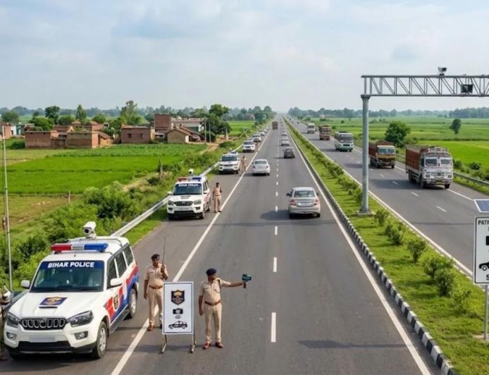 बक्सर में तेज रफ्तार पर लगेगी लगाम, स्पीड गन से अब ऑटोमेटिक कटेगा चालान