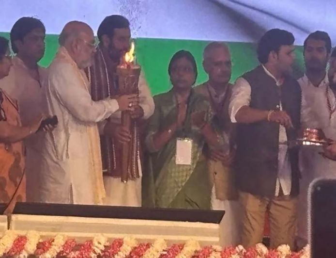 गुरुग्राम में अमित शाह का बड़ा बयान, बोले- राष्ट्र को समर्पित PM मोदी ने करोड़ों लोगों को गरीबी से बाहर निकाला