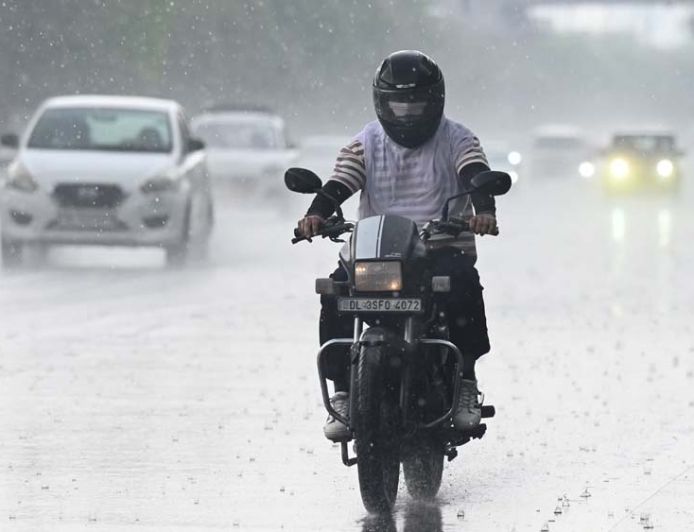 हरियाणा के 5 जिलों में आज बारिश का अलर्ट, पंचकूला में गिरे ओले