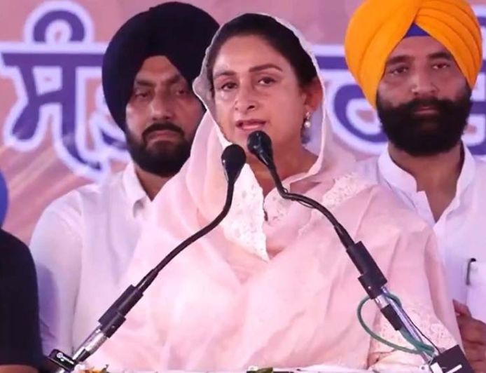 हरसिमरत बादल का बड़ा वादा: अकाली सरकार बनी तो महिला DGP संभालेंगी मोर्चा
