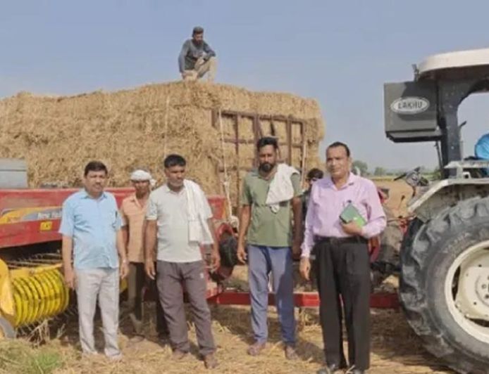 कैथल में पराली जलाने का एक भी मामला नहीं, 60 हजार एकड़ में धान कटाई के बाद किसानों को राहत