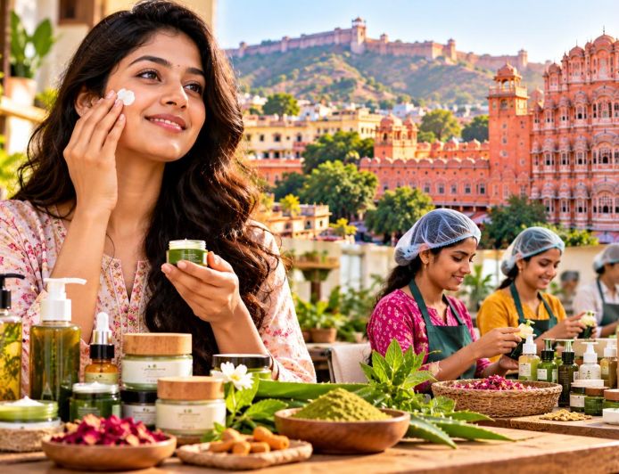 जयपुर में हर्बल स्किनकेयर का बढ़ा क्रेज, बिक्री में 40% उछाल से 20 हजार लोगों को मिला रोजगार