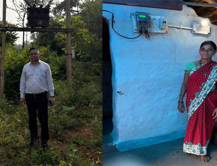 नियद नेल्ला नार योजना से अबूझमाड़ के ग्राम बोरानिरपी में पहली बार पहुंची बिजली, रोशन हुआ पूरा गांव
