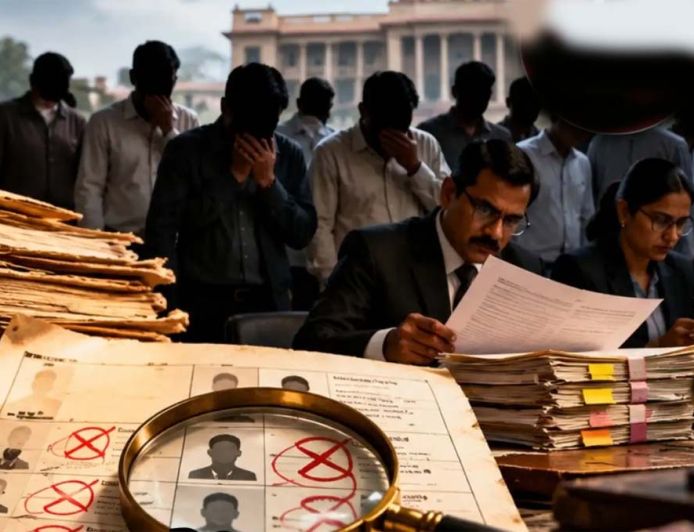 CG शिक्षाकर्मी भर्ती घोटाला: 6 तत्कालीन अफसरों समेत 22 आरोपी, कोर्ट में पेश हुआ 1000 पन्नों का चालान