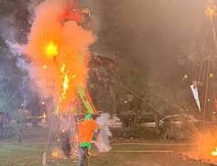 लुधियाना में रावण के पुतले पर CM और मेयर की तस्वीरें लगाने पर बवाल, अकाली पार्षद समेत 7 पर FIR