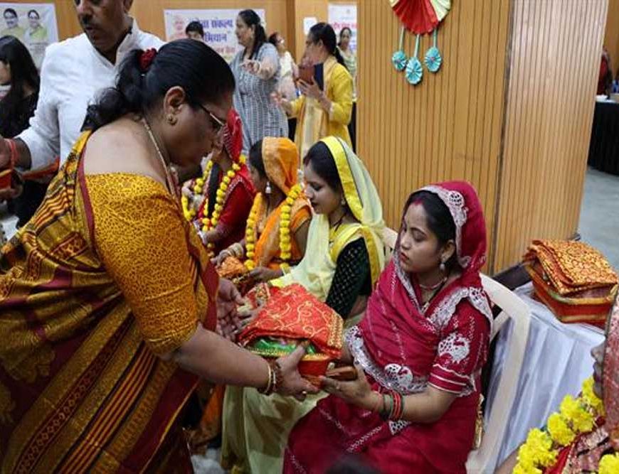हर आंगनवाड़ी बनेगी पोषण, शिक्षा और सम्मान का केंद्र -आंगन मिलन सेवा में कार्यक्रम में मंत्री सु भूरिया ने की सहभागिता