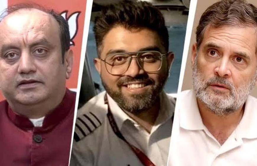 पायलट स्मित मछार की बहादुरी पर कांग्रेस की चुप्पी, बीजेपी सांसद सुधांशु त्रिवेदी ने उठाए सवाल