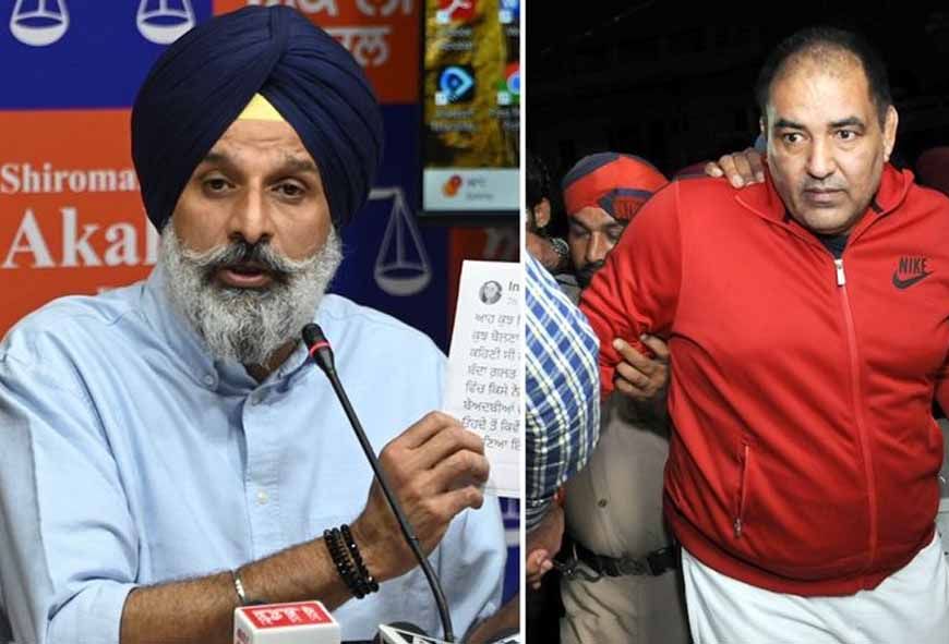 ड्रग तस्करी केस में मजीठिया से चंडीगढ़ में पूछताछ, SIT ने किया तलब; जगदीश भोला को भी बुलाया