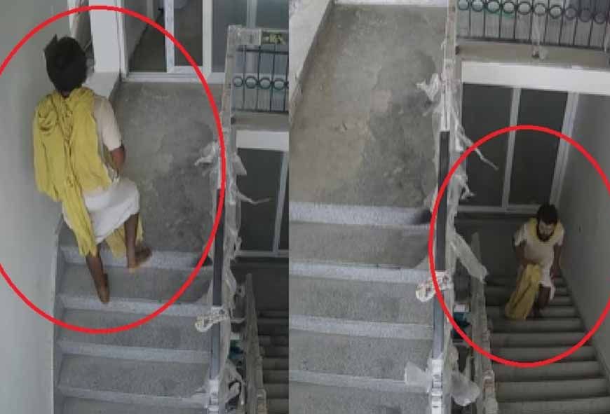 वृंदावन आश्रम कांड में नया CCTV आया सामने, प्राइवेट पार्ट काटने के बाद चौथी मंजिल की ओर जाता दिखा दीपक