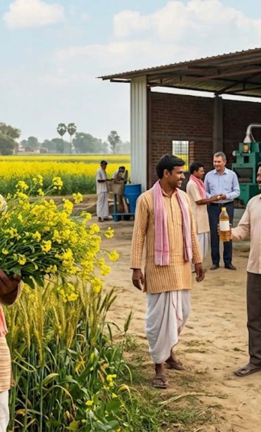 गोपालगंज के किसानों के लिए बड़ी पहल, 3 कच्ची घानी तेल मिल और 3 पैकेजिंग यूनिट पर मिलेगा अनुदान