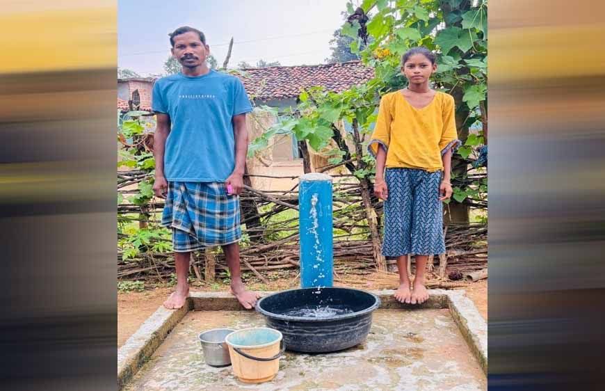 ‘हर घर जल’ से बदली डांडजमड़ी की तस्वीर, 90 घरों तक पहुंचा नल से शुद्ध पेयजल