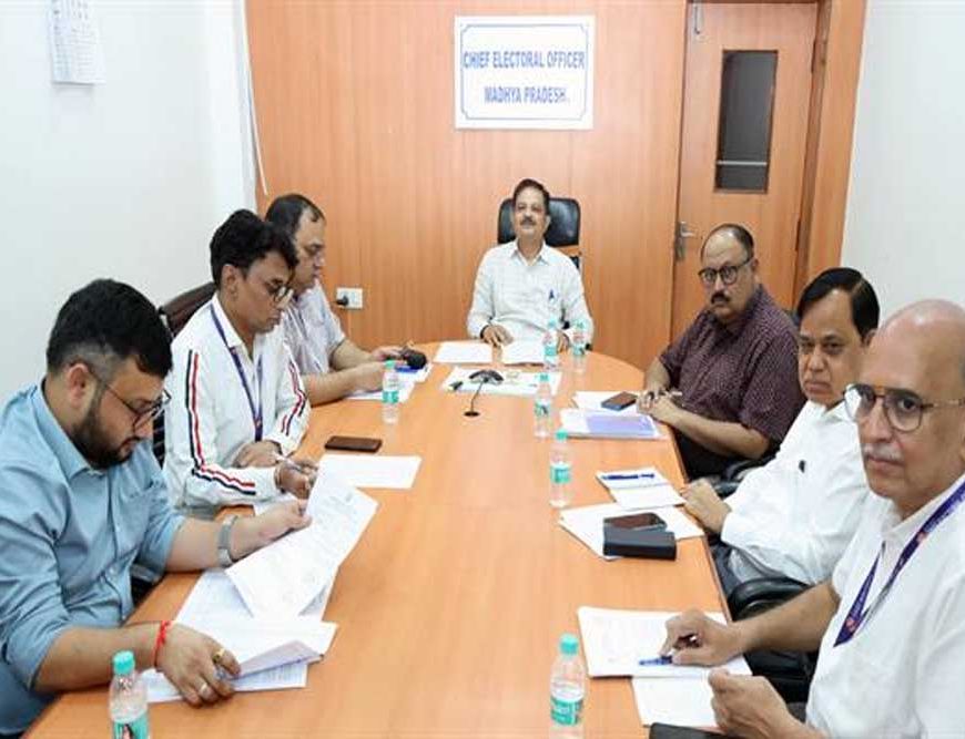 फार्म 6 के साथ नहीं लिया जाएगा घोषणा पत्र : मुख्य निर्वाचन पदाधिकारी मप्र  संजीव कुमार झा