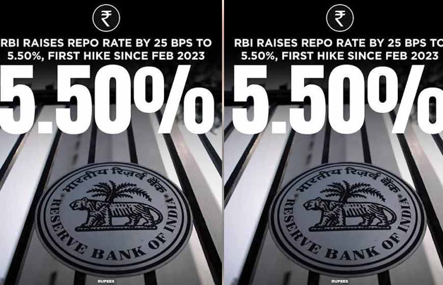 RBI Repo Rate: 4 साल बाद बढ़ी ब्याज दर, अब महंगे होंगे लोन और बढ़ेगी EMI