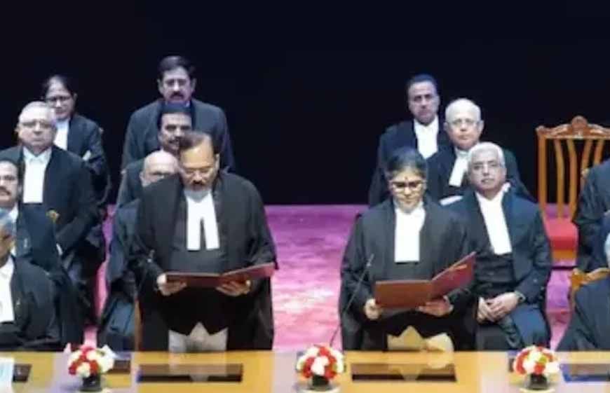 सुप्रीम कोर्ट में 3 नए जजों ने ईश्वर के नाम पर ली शपथ, अब 37 में सिर्फ 3 महिला जज