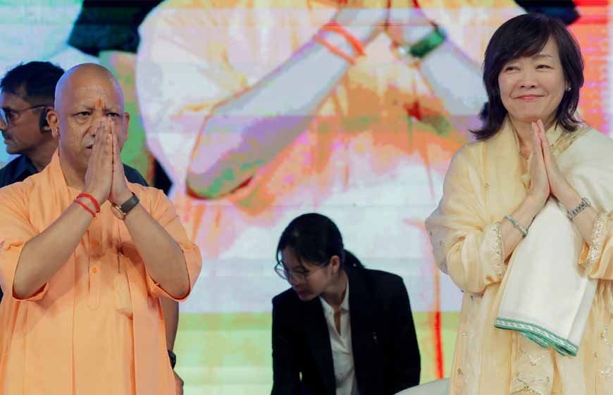 आबे मेमोरियल कॉरिडोर नई पीढ़ी के लिए एक जीवंत क्लासरूम : सीएम योगी